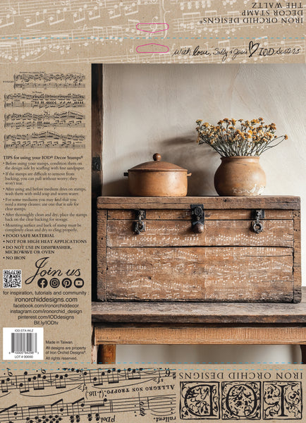 Iron Orchid Design | Stamp | The Waltz