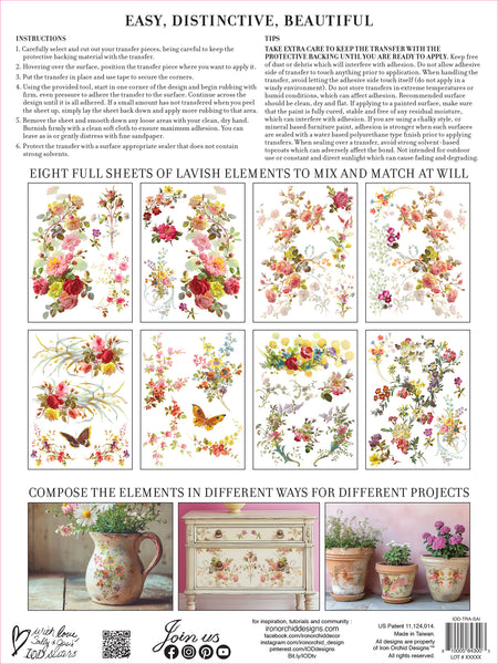 Iron Orchid Design | Transfer | Saint Germain