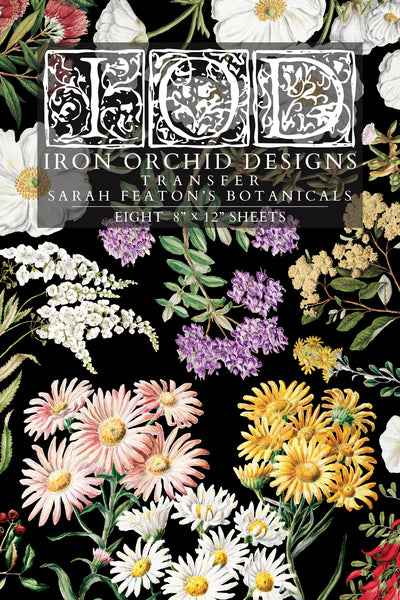 Iron Orchid Design | Transfer | Sarah Featon's Botanicals