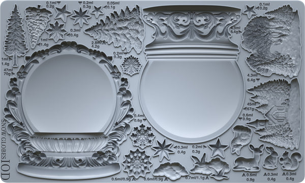Iron Orchid Design | Mould | Snow Globes