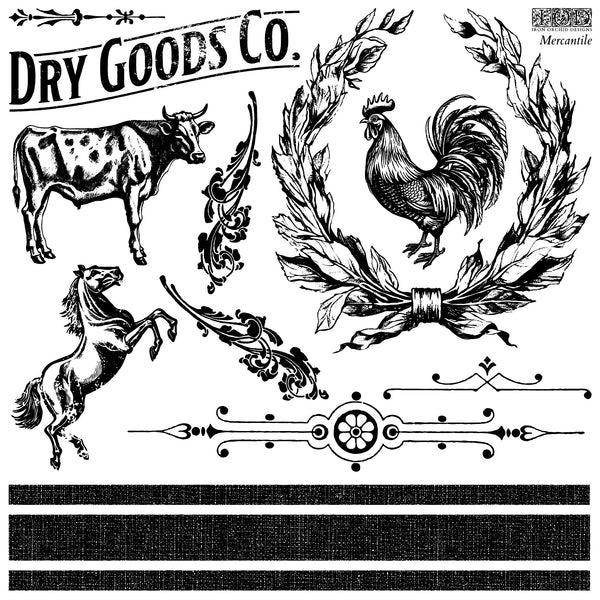 Iron Orchid Design | Stamp | Mercantile