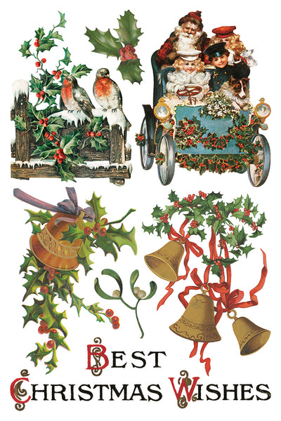 Iron Orchid Design | Transfer | Christmas Joy