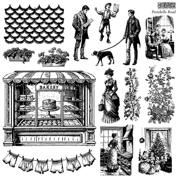 Iron Orchid Design | Stamp | Portobello Road