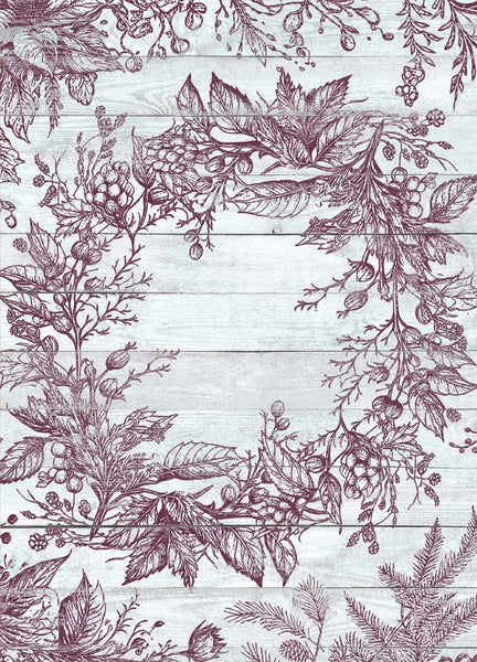 Iron Orchid Design | Stamp | Winter Adornment