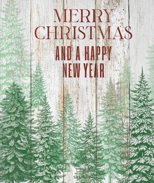 Iron Orchid Design | Stamp | Winter Forest