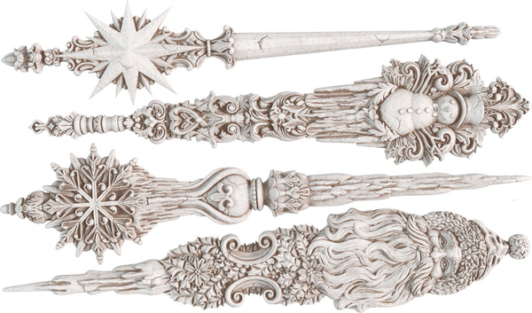 Iron Orchid Design | Mould | Christmas Tapers
