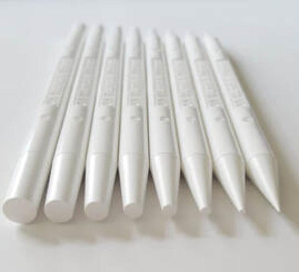 Mandela dotting tools- 8 pack on white background.