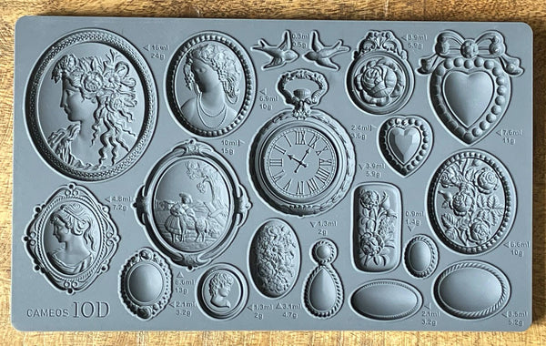Iron Orchid Design | Mould | Cameos