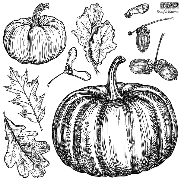 Iron Orchid Design | Stamp | Fruitful Harvest