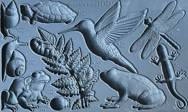 Iron Orchid Design | Mould | Dewdrop Pond