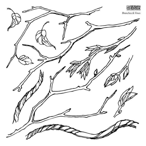 Iron Orchid Design | Stamp | Branches