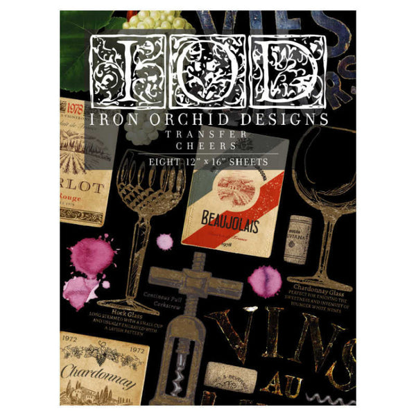 Iron Orchid Design | Transfer | Cheers