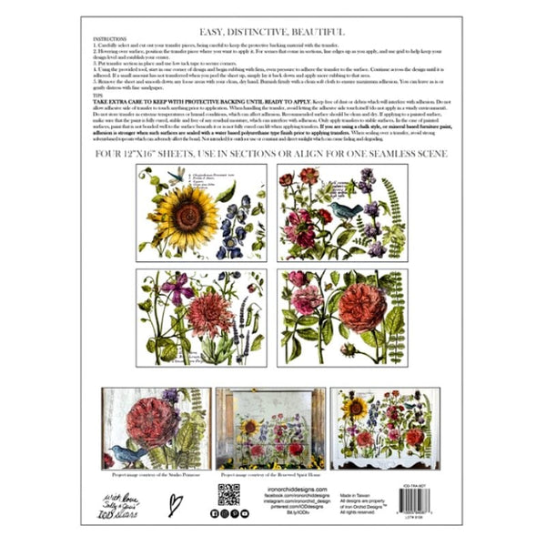 Iron Orchid Design | Transfer | Botanist's Journal