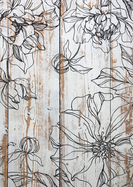 Iron Orchid Design | Stamp | Peonies