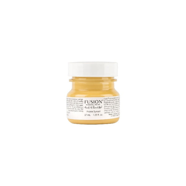 Fusion Mineral Paint | Prairie Sunset on white background.