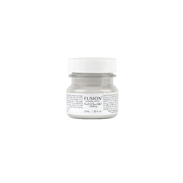 Fusion Mineral Paint | Sterling on white background