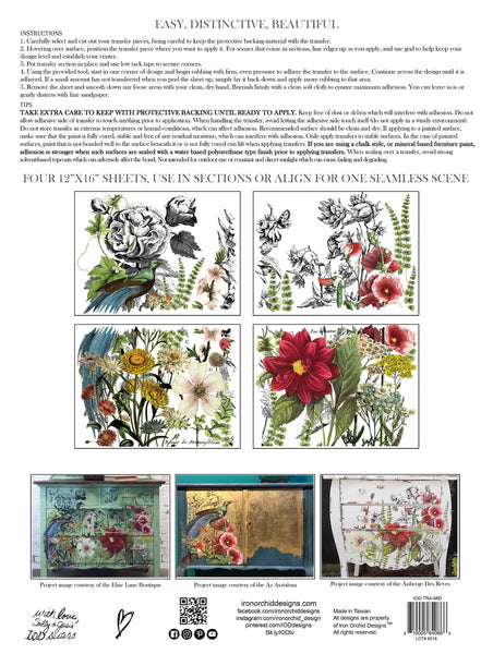 Iron Orchid Design | Transfer | Midnight Garden