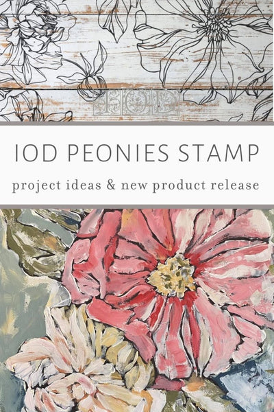 Iron Orchid Design | Stamp | Peonies