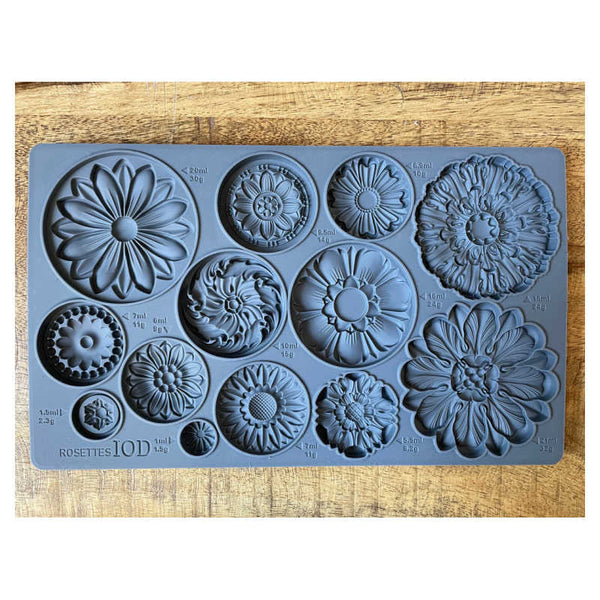 Iron Orchid Design | Mould | Rosettes