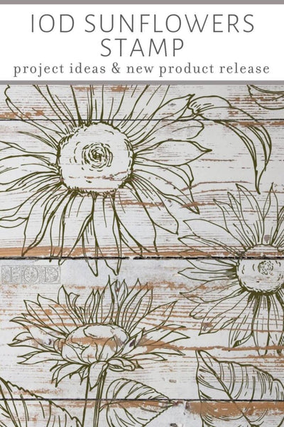 Iron Orchid Design | Stamp | Sunflower