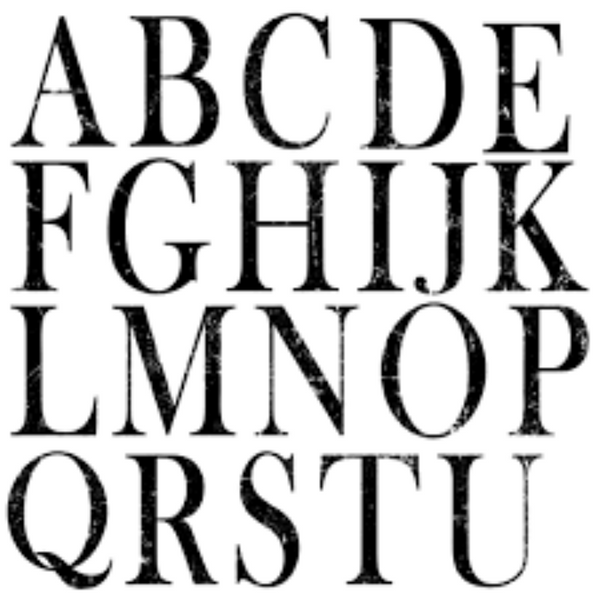 Iron Orchid Design | Stamp | Typesetting