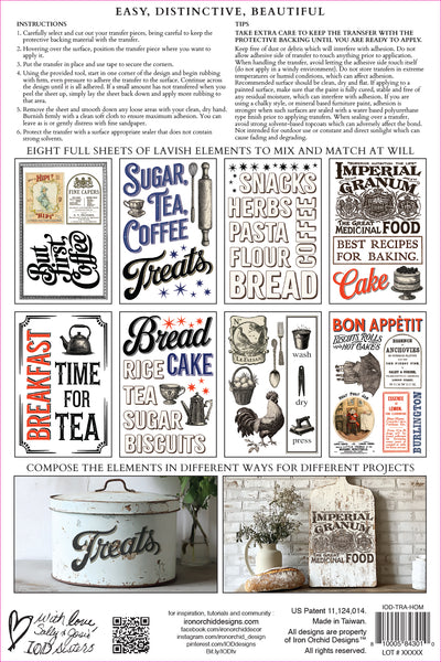 Iron Orchid Design | Transfer | Home Sweet Home