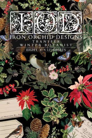 Iron Orchid Design | Transfer | Winter Botanist