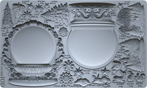 Iron Orchid Design | Mould | Snow Globes