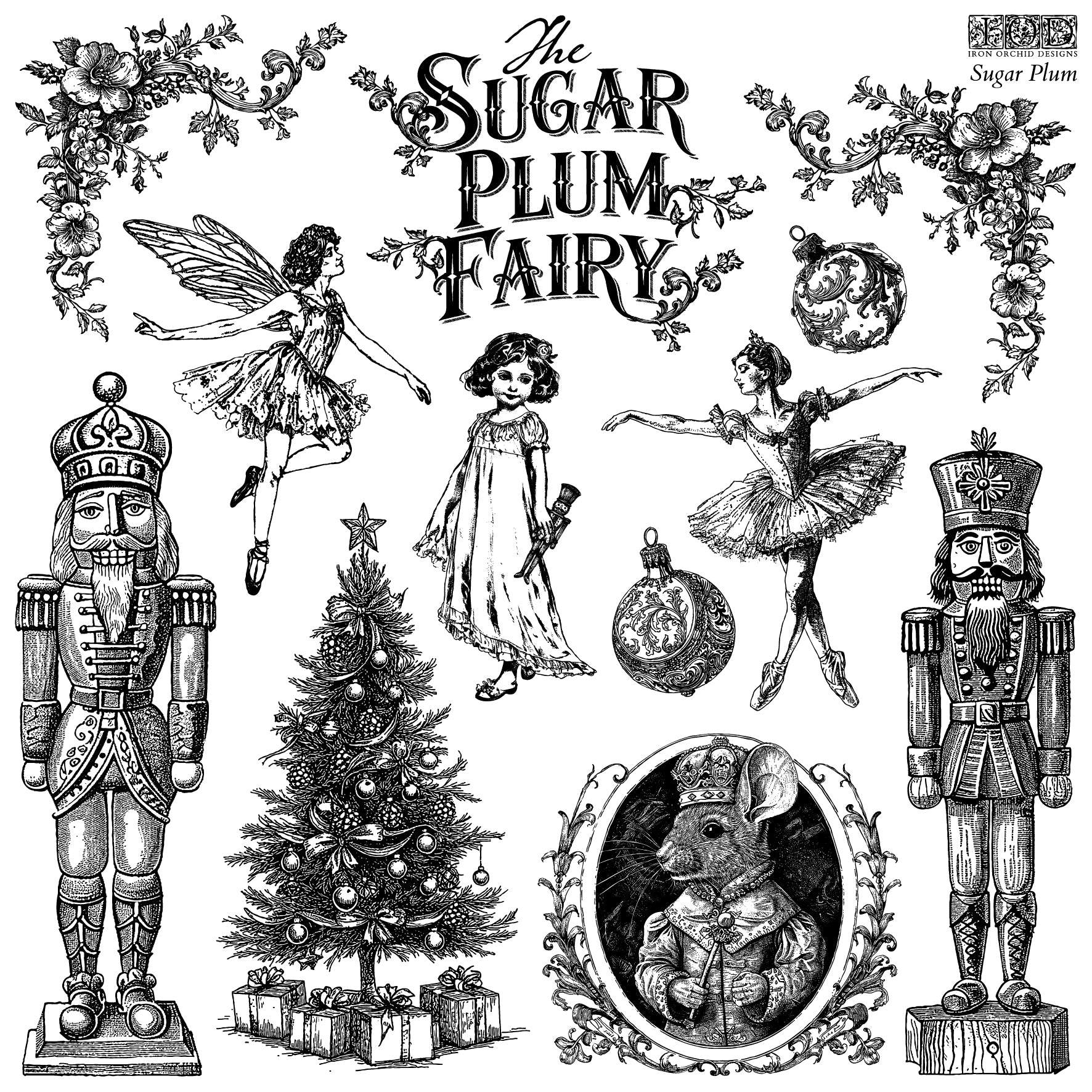 Iron Orchid Design | Stamp | Sugar Plum