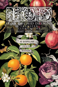 Iron Orchid Design | Transfer | Clementine
