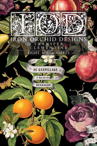 Iron Orchid Design | Transfer | Clementine