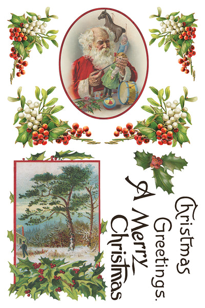 Iron Orchid Design | Transfer | Christmas Joy