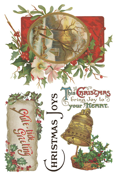 Iron Orchid Design | Transfer | Christmas Joy