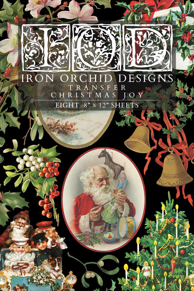 Iron Orchid Design | Transfer | Christmas Joy