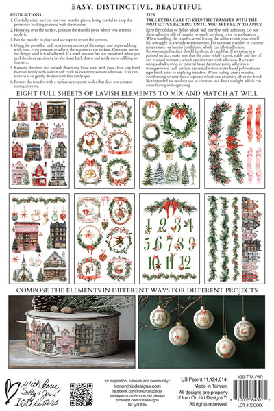 Iron Orchid Design | Transfer | Partridge Lane