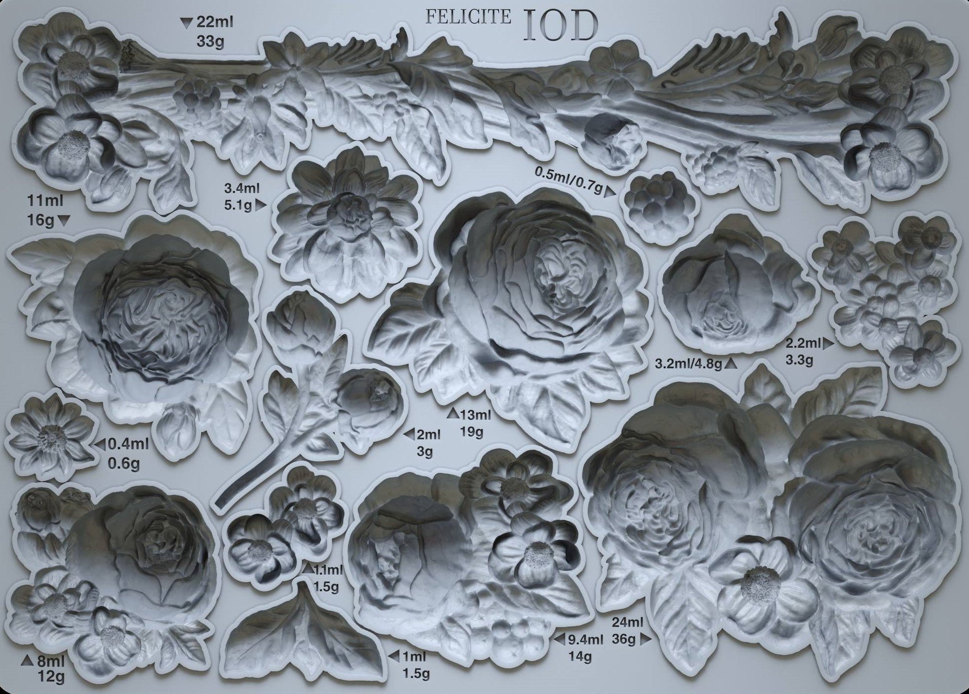 Iron Orchid Design | Mould | Felicite