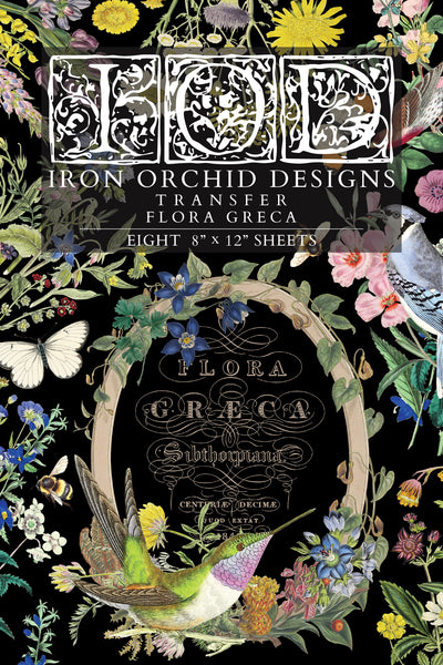 Iron Orchid Design | Transfer | Flora Greca