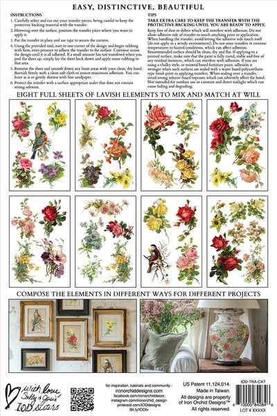 Iron Orchid Design | Transfer | Catharina