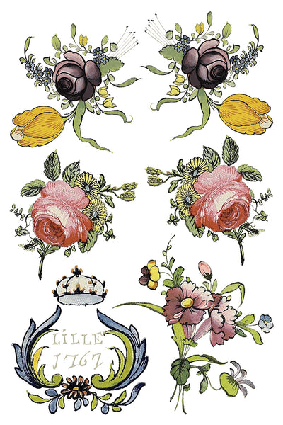 Iron Orchid Design | Transfer | Rose Botanical