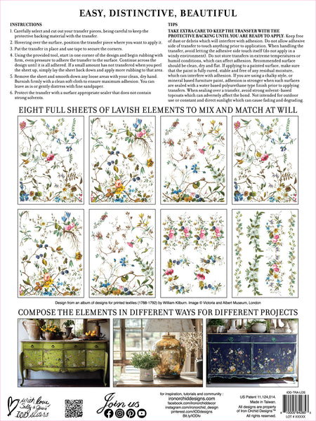 Iron Orchid Design | Transfer | Lost Garden