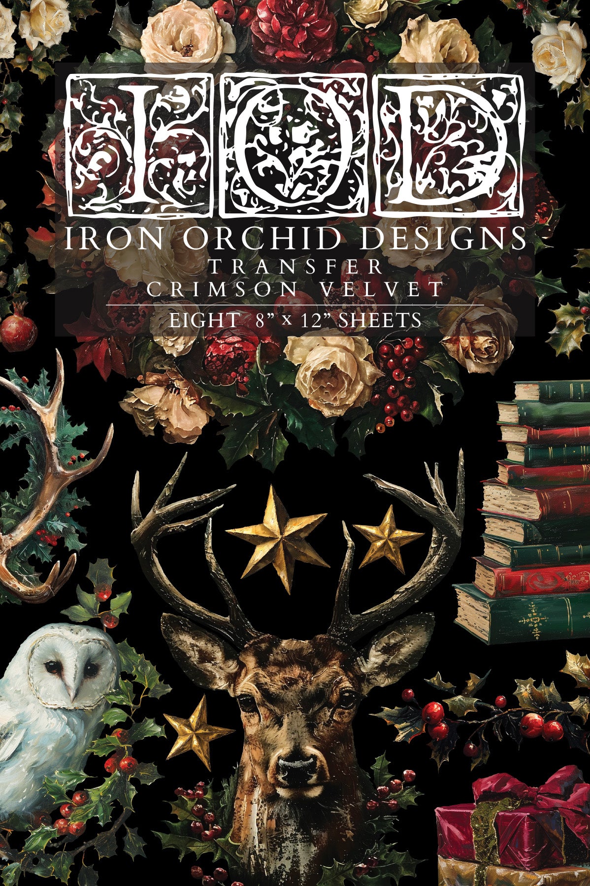 Iron Orchid Design | Transfer | Crimson Velvet