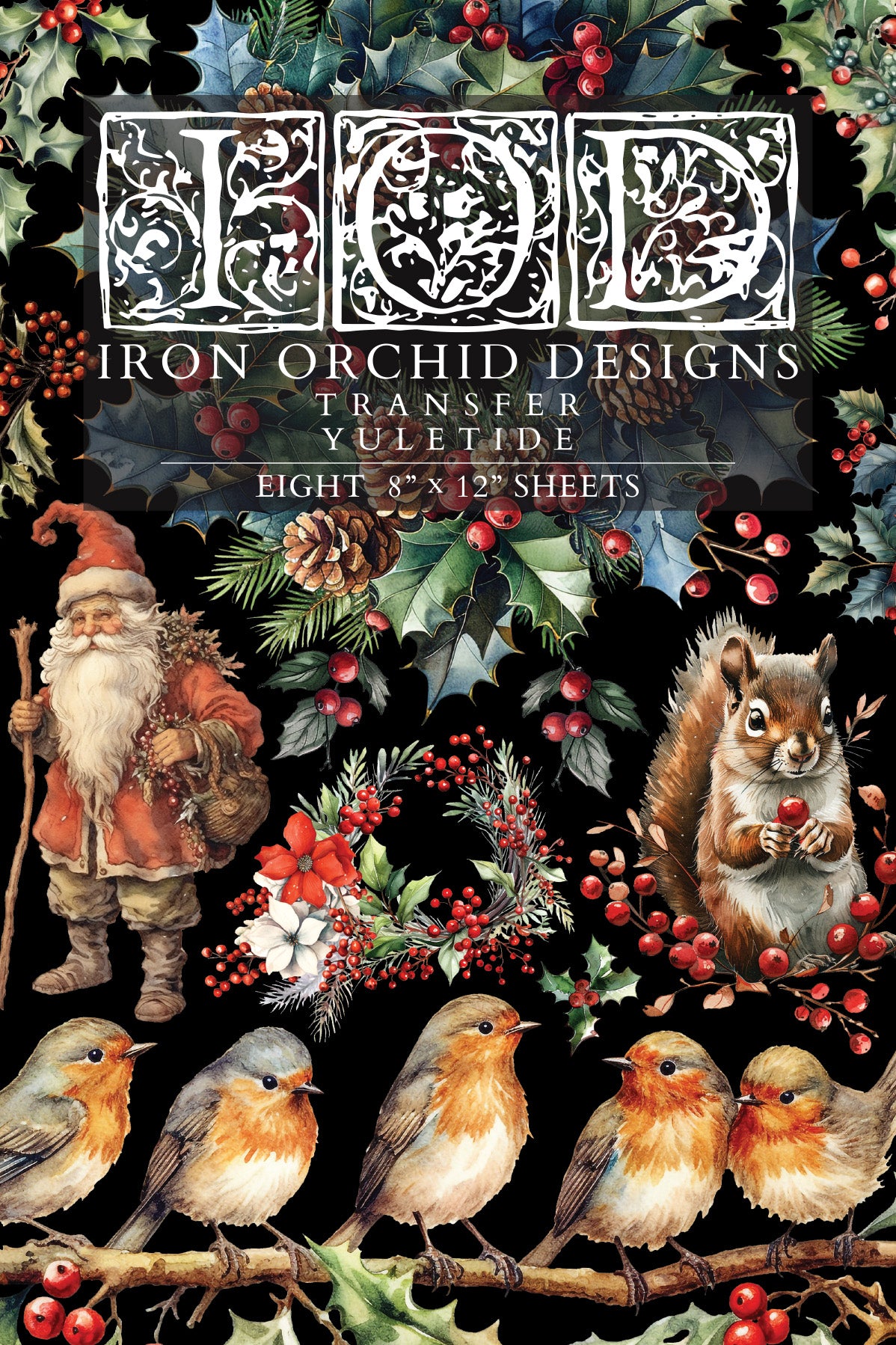 Iron Orchid Design | Transfer | Yuletide