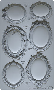 Iron Orchid Design | Mould | Vintage Brooches