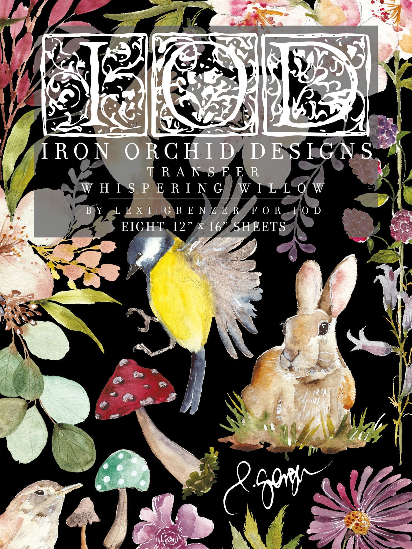 Iron Orchid Design | Transfer | Whispering Willow