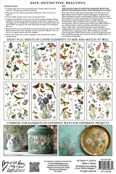 Iron Orchid Design | Transfer | Wilde Bloemen