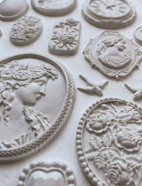 Iron Orchid Design | Mould | Cameos