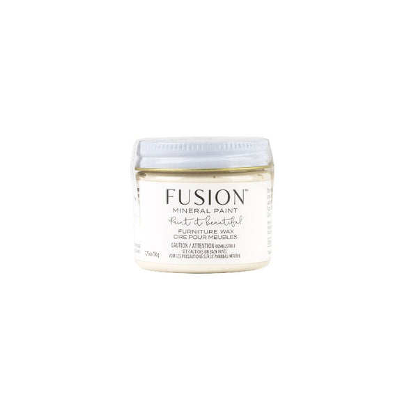 Fusion | Liming Furniture Wax jar on a white background.