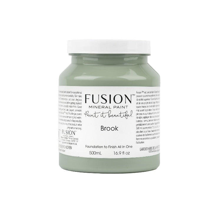 Fusion Mineral Paint | Brook on white background.