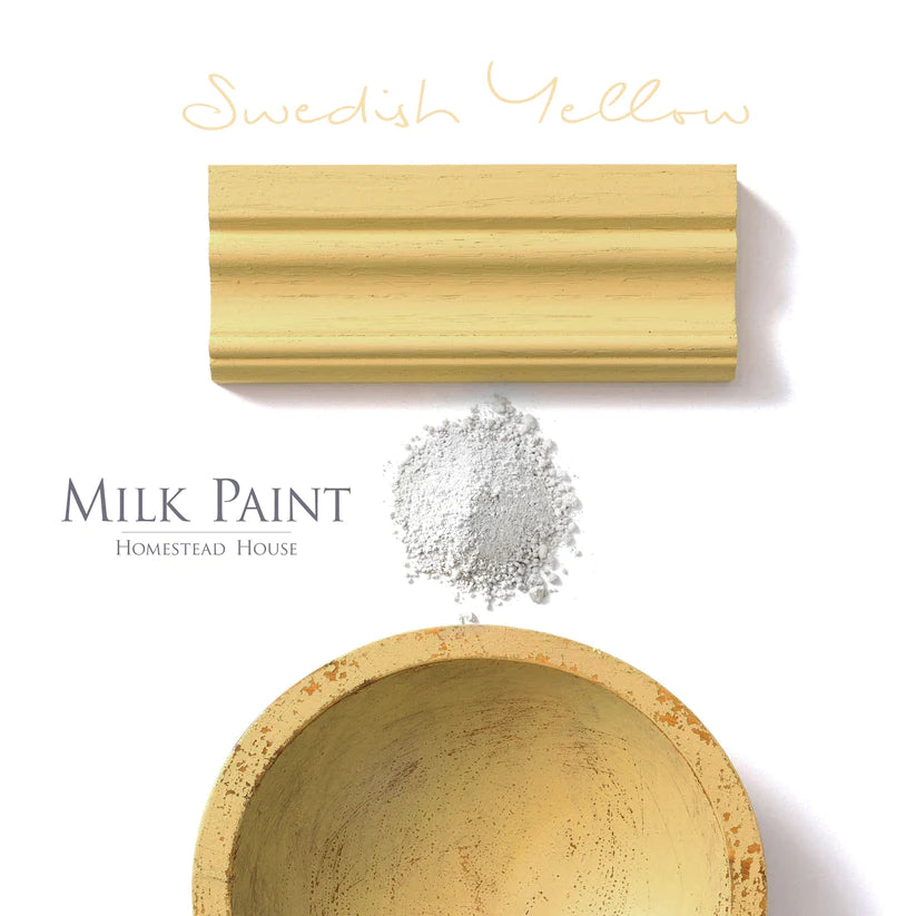 Homestead House Milk Paint | Swedish Collection | Swedish Yellow